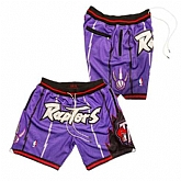 Toronto Raptors Purple Stitched Shorts (Run Small),baseball caps,new era cap wholesale,wholesale hats