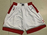 Toronto Raptors White Nike Swingman Shorts (Run Small),baseball caps,new era cap wholesale,wholesale hats