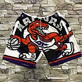 Toronto Raptors White Big Face With Pocket Swingman Shorts (Run Small),baseball caps,new era cap wholesale,wholesale hats
