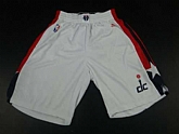 Washington Wizards White Shorts (Run Small),baseball caps,new era cap wholesale,wholesale hats