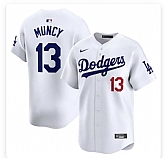 Men's Los Angeles Dodgers #13 Max Muncy Blue Stitched MLB Cool Base Nike Jersey Dzhi,baseball caps,new era cap wholesale,wholesale hats