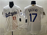Men's Los Angeles Dodgers #17 Shohei Ohtani White 2026 Gold Collection 9x & B2B Champs Patch Stitched Jersey Dzhi,baseball caps,new era cap wholesale,wholesale hats