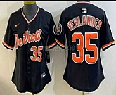 Women's Detroit Tigers #35 Justin Verlander Black Stadium Jersey,baseball caps,new era cap wholesale,wholesale hats