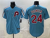 Men's Philadelphia Phillies #24 Andrew Painter Blue Cool Base Stitched Jersey,baseball caps,new era cap wholesale,wholesale hats