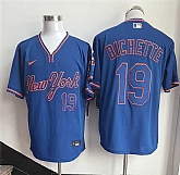 Men's New York Mets #19 Bo Bichette Blue Stitched Jersey,baseball caps,new era cap wholesale,wholesale hats