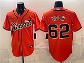 Men's San Francisco Giants #62 Logan Webb Orange Cool Base Stitched Jersey,baseball caps,new era cap wholesale,wholesale hats