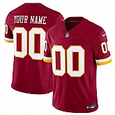 Men's Washington Commanders Active Player Custom Burgundy 2026 F.U.S.E. Vapor Limited Stitched Football Jersey,baseball caps,new era cap wholesale,wholesale hats