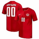 Men's Canada Custom 2026 Red Home Soccer Jersey,baseball caps,new era cap wholesale,wholesale hats