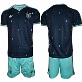 Men's Germany Blank Navy 2026 Away Soccer Jersey Suit,baseball caps,new era cap wholesale,wholesale hats