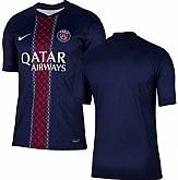 Men's Nike Paris Saint-Germain Navy Blue Home 2025-2026 Shirt,baseball caps,new era cap wholesale,wholesale hats