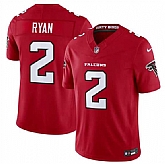 Men's Atlanta Falcons #2 Matt Ryan Red 2026 New F.U.S.E. Vapor Untouchable Limited Stitched Jersey Dzhi,baseball caps,new era cap wholesale,wholesale hats