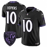 Men's Baltimore Ravens #10 DeAndre Hopkins Black 2026 F.U.S.E. Alternate Vapor Limited Stitched Jersey Dzhi,baseball caps,new era cap wholesale,wholesale hats