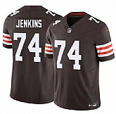 Men's Cleveland Browns #74 Elgton Jenkins Brown 2026 F.U.S.E. Vapor Limited Stitched Jersey Dzhi,baseball caps,new era cap wholesale,wholesale hats