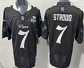Men's Houston Texans #7 CJ Stroud Limited Black Screwstan FUSE Vapor Jersey Dzhi,baseball caps,new era cap wholesale,wholesale hats