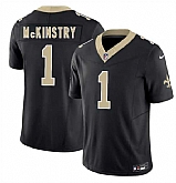 Men's New Orleans Saints #1 Kool-Aid McKinstry Black 2026 F.U.S.E. Vapor Limited Stitched Jersey Dzhi,baseball caps,new era cap wholesale,wholesale hats