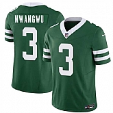 Men's New York Jets #3 Kene Nwangwu Green 2026 F.U.S.E. Vapor Untouchable Limited Stitched Jersey Dzhi,baseball caps,new era cap wholesale,wholesale hats