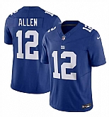 Men's New York Giants #12 Brandon Allen Blue 2026 F.U.S.E. Vapor Untouchable Limited Stitched Jersey Dzhi,baseball caps,new era cap wholesale,wholesale hats
