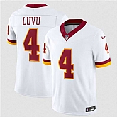 Men's Washington Commanders #4 Frankie Luvu White 2026 F.U.S.E. Vapor Limited Stitched Jersey Dzhi,baseball caps,new era cap wholesale,wholesale hats