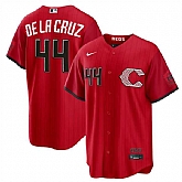 Men's Cincinnati Reds #44 Elly De La Cruz Red 2026 City Connect Stadium Stitched Jersey Dzhi,baseball caps,new era cap wholesale,wholesale hats