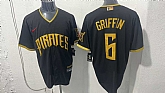 Men's Pittsburgh Pirates #6 Konnor Griffin Black 2026 City Connect Stadium Jersey,baseball caps,new era cap wholesale,wholesale hats