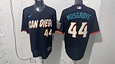 Men's San Diego Padres #44 Joe Musgrove Black 2026 City Connect Stadium Jersey,baseball caps,new era cap wholesale,wholesale hats
