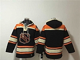 Men's Black Orange Ageless Must-Have Lace-Up Pullover Hoodie,baseball caps,new era cap wholesale,wholesale hats