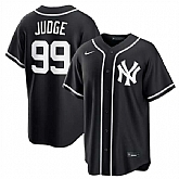 Men's New York Yankees #99 Aaron Judge Black Out Stitched Jersey Dzhi,baseball caps,new era cap wholesale,wholesale hats