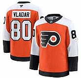 Men's Philadelphia Flyers #80 Dan Vladar Orange 2024-25 Home Stitched Hockey Jersey Dzhi,baseball caps,new era cap wholesale,wholesale hats