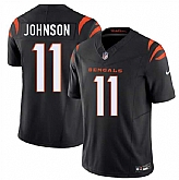 Men's Cincinnati Bengals #11 Josh Johnson Black 2026 F.U.S.E. Vapor Untouchable Limited Stitched Jersey Dzhi,baseball caps,new era cap wholesale,wholesale hats