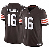 Men's Cleveland Browns #16 Tylan Wallace Brown 2026 F.U.S.E. Vapor Limited Stitched Jersey Dzhi,baseball caps,new era cap wholesale,wholesale hats