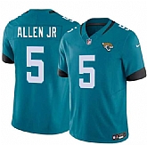 Men's Jacksonville Jaguars #5 LeQuint Allen Jr Teal 2026 F.U.S.E. Vapor Untouchable Limited Stitched Jersey Dzhi,baseball caps,new era cap wholesale,wholesale hats