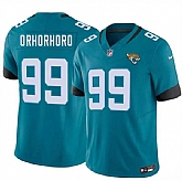 Men's Jacksonville Jaguars #99 Ruke Orhorhoro Teal 2026 F.U.S.E. Vapor Untouchable Limited Stitched Jersey Dzhi,baseball caps,new era cap wholesale,wholesale hats