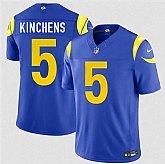 Men's Los Angeles Rams #5 Kamren Kinchens Royal 2026 F.U.S.E. Vapor Limited Stitched Jersey Dzhi,baseball caps,new era cap wholesale,wholesale hats