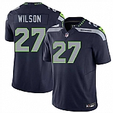 Men's Seattle Seahawks #27 Emanuel Wilson Navy 2026 F.U.S.E. Vapor Untouchable Limited Stitched Jersey Dzhi,baseball caps,new era cap wholesale,wholesale hats