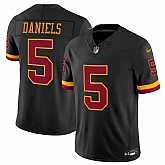 Men's Washington Commanders #5 Jayden Daniels Black 2026 F.U.S.E. Hail Raiser Alternate Vapor Limited Stitched Jersey Dzhi,baseball caps,new era cap wholesale,wholesale hats