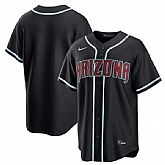 Men's Arizona Diamondbacks Blank 2026 Black Out Stitched Jersey Dzhi,baseball caps,new era cap wholesale,wholesale hats