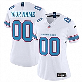 Women's Tennessee Titans Active Player Custom White 2026 F.U.S.E. Vapor Limited Stitched Football Jersey(Run Small),baseball caps,new era cap wholesale,wholesale hats