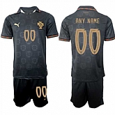 Men's Portugal Custom Any Name And Number National Team FIFA x World Cup 2026 Away Gray On Eusebio special edition Jersey,baseball caps,new era cap wholesale,wholesale hats