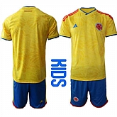 Youth Colombia Blank Or Custom National Team FIFA x World Cup 2026 Home On Field Kids Jersey,baseball caps,new era cap wholesale,wholesale hats