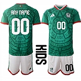 Youth Mexico Custom Any Name And Number National Team FIFA x World Cup 2026 Home Green On Field Kids Jersey,baseball caps,new era cap wholesale,wholesale hats