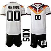 Youth Germany Custom Any Name And Number Team FIFA x World Cup 2026 Home White On Field Kids Jersey,baseball caps,new era cap wholesale,wholesale hats
