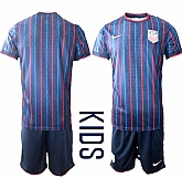 Youth United States USA Blank or Custom Team FIFA x World Cup 2026 Away On Field Suit Jersey,baseball caps,new era cap wholesale,wholesale hats