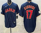 Men's Japan #17 Yusei Kikuchi Navy 2026 World Baseball Classic Cool Base Jersey,baseball caps,new era cap wholesale,wholesale hats