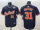 Men's Detroit Tigers #31 Riley Greene Navy 2026 Alternate USA 250' Patch Vapor Premier Limited Stitched Jersey Dzhi,baseball caps,new era cap wholesale,wholesale hats