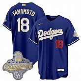 Men's Los Angeles Dodgers #18 Yoshinobu Yamamoto Royal 2026 Alternate Gold Collection Stadium Stitched Jersey Dzhi,baseball caps,new era cap wholesale,wholesale hats