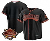 Men's San Francisco Giants Blank Black 2026 Alternate Stadium Stitched Jersey Dzhi,baseball caps,new era cap wholesale,wholesale hats