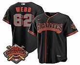 Men's San Francisco Giants #62 Wilkin Ramos Black 2026 Alternate Stadium Stitched Jersey Dzhi,baseball caps,new era cap wholesale,wholesale hats