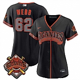 Women's San Francisco Giants #62 Wilkin Ramos Black 2026 Alternate Stadium Stitched Jersey Dzhi,baseball caps,new era cap wholesale,wholesale hats