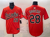 Men's Baltimore Orioles #28 Trevor Rogers Orange 2025 Limited Stitched Jersey,baseball caps,new era cap wholesale,wholesale hats