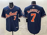Men's Detroit Tigers #7 Kevin McGonigle Navy 2026 Alternate Vapor Premier Limited Stitched Jersey,baseball caps,new era cap wholesale,wholesale hats